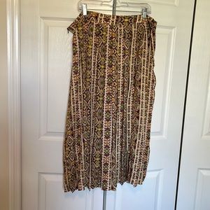 Shein long skirt with slit 2x